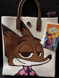 新品未使用　しまむら　ズートピア　ニックBAG ニット　トートバッグ