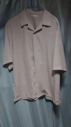 GU 半袖 オープンカラーシャツ