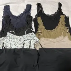 8着UNIQLOレディースキャミソール