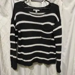 AMERICAN EAGLE OUTFITTERS ストライプニットセーター