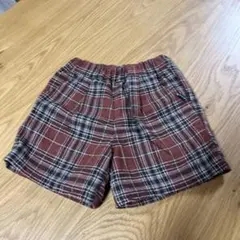 Seraph 120㎝　チェックショートパンツ