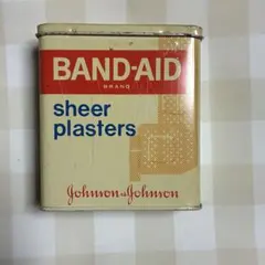バンドエイド　レトロ空き缶