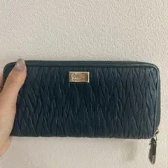 COACH ダークグリーン 長財布