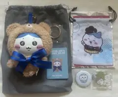 kiramekko ハチワレ ちいかわbaby 缶バッジ 巾着