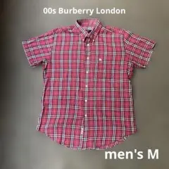 ⭐️希少色 00s Burberry London ノバチェック BB 半袖シャツのサムネイル