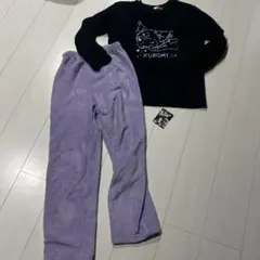 サンリオ　クロミ　フリース　パジャマ　ルームウェア