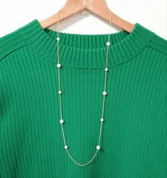 6㎜＆8㎜パールのステーションネックレスのサムネイル