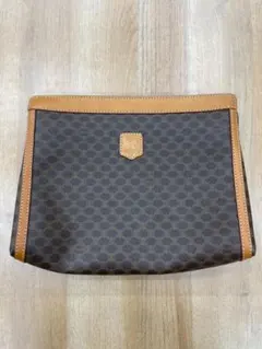 N236 CELINE クラッチバッグ マカダム柄 ポーチ ヴィンテージ - メルカリ