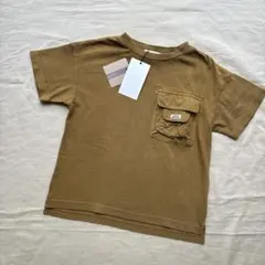 新品　F.O.KIDS ポケット付き Tシャツ ブラウン　160センチのサムネイル