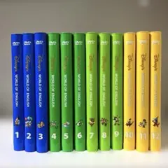 129-⑯DWE ディズニー英語システム ストレートプレイDVD1〜12巻 - メルカリ