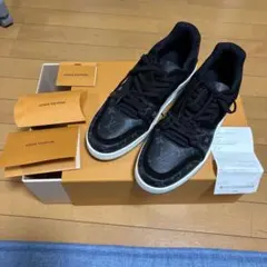 【新品】ルイ・ヴィトンLV トレイナー・ライン スニーカー 25.5cm