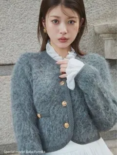 jilgrace ジルグレイス モヘアニットカーディガン セーター 2025年最新