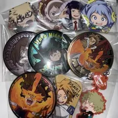 僕のヒーローアカデミア ヒロアカ 缶バッジ ラバ－ストラップ まとめ売り