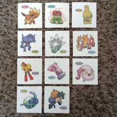 【匿名配送】　ポケモン　デコキャラシール　まとめ売り