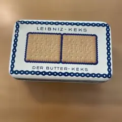LEIBNIZ クッキー缶 レトロデザイン