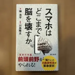 【未使用・美品】スマホはどこまで脳を壊すか　ネット　依存　認知症