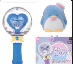 サンリオ ふわふわフロッキードール2 カプセルステッキ2 タキシードサム セット