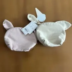 gelato pique うさぎ　ポーチ 2点セット　バラ売り不可　ジェラピケ
