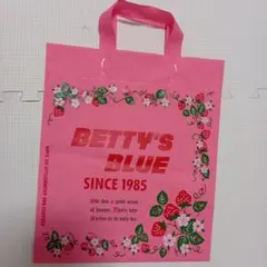 BETTY'S BLUE べティーズブルー ショッパー ショップ袋 初代 ピンク