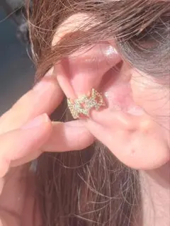 ピアス☆イヤリング☆イヤーカフ☆星スター☆イヤークリップ可愛いカッコいい