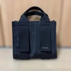 しまむら　yumi tal by yumi トートバッグ　ブラックのサムネイル