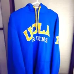 本物UCLA パーカー 青 フード付きのサムネイル