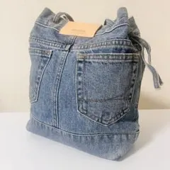 atelier SOMETHING　DRAWSTRING BAG トートバッグのサムネイル