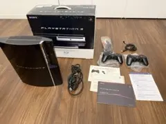 プレステ3 初期型CECHA00 動作確認済　追加コントローラー、ソフト付き。