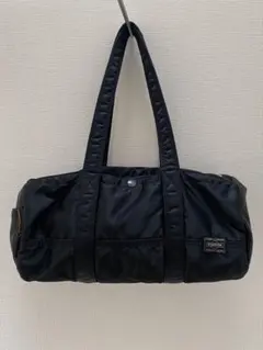 未使用級 ポーター タンカー ダッフルバッグ L 黒 ナイロン ボストン