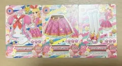 アイカツ！ パープルトルテコーデ 3枚セット（小学一年生 付録