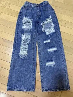 Shien ティーンガールズ ダメージデニム 15Y 160cm〜