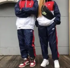 Nike ナイロンジャケット・パンツセット(メルカリ最安値)