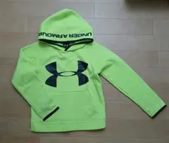 UNDER ARMOUR フード付きパーカー YSM 蛍光イエロー
