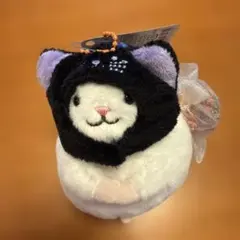 なりきりチンチラ マスコット KALDI 黒猫