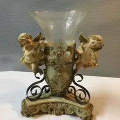 A2056 天使の置物　フラワーベース