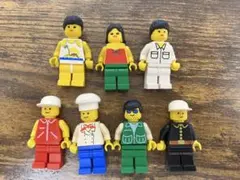 B*y様 レゴ LEGO ミニフィグ まとめ 7体 街 人物セット シティ 作業