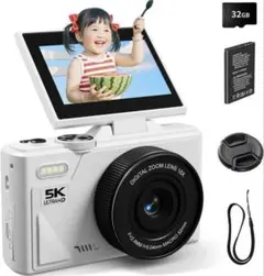 新品未開封】5K デジタルカメラ スマホに送れる 7500万画素 - メルカリ