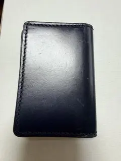 フランクリンコービー　本革濃紺　名刺入れ