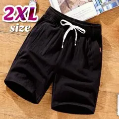 ハーフパンツ 短パン 夏 半ズボン イージーパンツ ショートパンツ ブラック