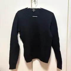 UNIQLO Vネックセーター ネイビー Sサイズ 通学