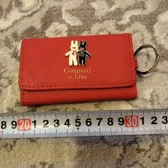 Gaspard et Lisa キーケース レッドのサムネイル
