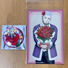 【白石由竹】ゴールデンカムイ karendo 缶バッジ カード