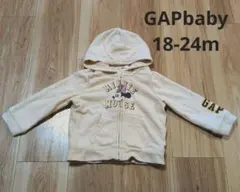 baby GAP Disney ミニーマウス ジップパーカー 18-24m