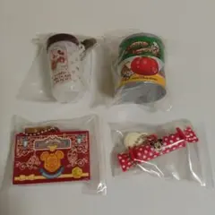 ディズニー☆カプセルトイ　キーチェーン☆全4種類