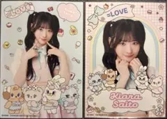 イコラブ 齋藤樹愛羅 アーティストコラボ MOMOREI 生写真 セミコンプ