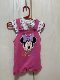 Disney Baby ミニーマウスロンパース 6/9M ミニーちゃん