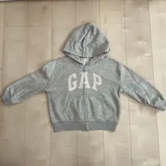 GAP グレー パーカー S (6-7歳)