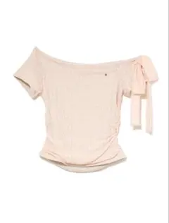 ANDMARY Ami shirring logo tops - メルカリ