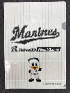 【非売品】千葉ロッテマリーンズ　A4クリアファイル
