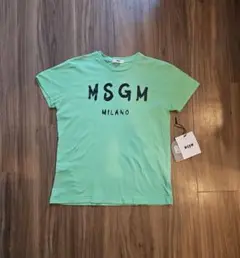 【MSGM KIDS】ロゴ Tシャツ /キッズ160cm程度 レディースXS相当のサムネイル